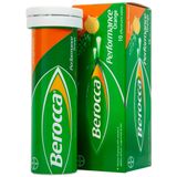  Berocca - Viên Sủi Hỗ Trợ Nâng Cao Sức Đề Kháng(Hộp 10 viên) 
