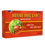  Hoàng Mộc Can - Hỗ Trợ Thải Độc Gan, Xua Tan Nỗi Lo Gan Nhiễm Mỡ Hộp 30 viên 