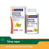  Viên uống Evening Primrose Oil 1000mg hỗ trợ tăng cường nội tiết tố nữ (hộp 60 viên) 