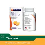  Viên Uống Vitahealth Time Release C+ Bổ Sung Vitamin C Tăng Cường Sức Đề Kháng (Hộp 30 Viên) 
