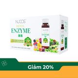  Nước uống lên men Nucos Detox Enzyme giảm hấp thu chất béo, thanh lọc cơ thể (10 chai x 30ml) 