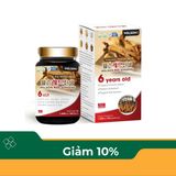  Viên uống hồng sâm Welson Red Ginseng hỗ trợ bồi bổ sức khỏe (Hộp 60 viên) 