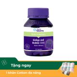  Viên uống Ginkgo And Brahmi 3000 Henry Blooms hỗ trợ hoạt huyết (Hộp 30 viên) 