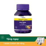  Viên uống Liver Detox 1-A-Day Henry Blooms hỗ trợ giải độc gan, bảo vệ gan (30 viên) 
