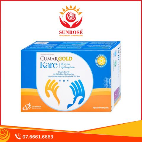  Thực phẩm bảo vệ sức khỏe CumarGold Kare (30 viên) 