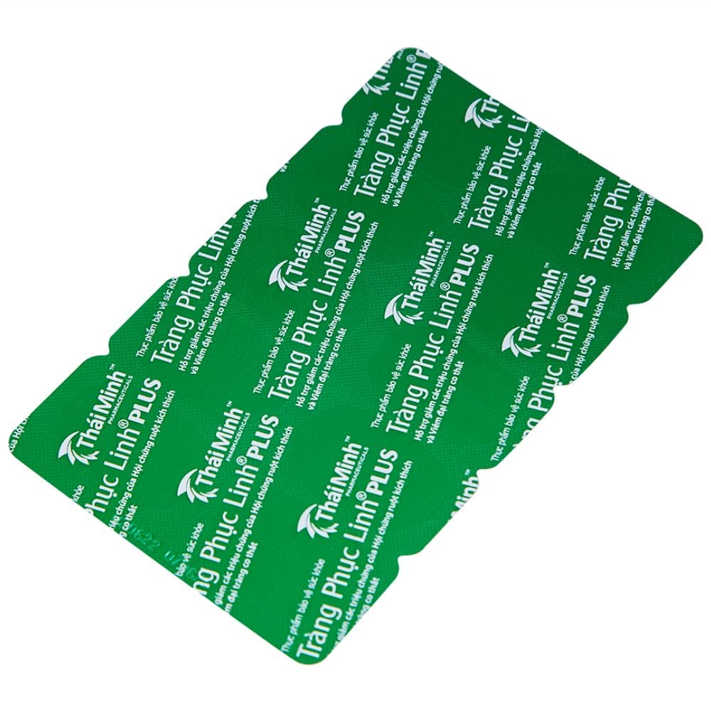  Viên uống Tràng Phục Linh Plus Thái Minh hỗ trợ giảm các triệu chứng của hội chứng ruột (2 vỉ x 10 viên) 