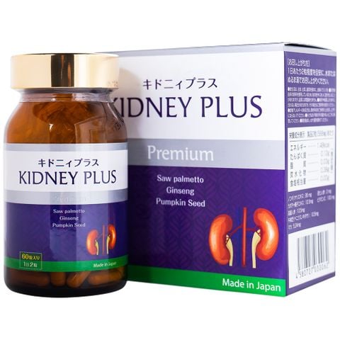  Viên bổ thận Kidney Plus Jpanwell hỗ trợ bổ thận, duy trì đường tiết niệu khỏe mạnh (60 viên) 