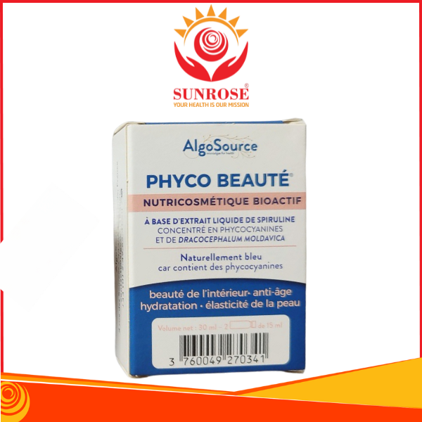  Nước uống Phyco BeauTé – Bổ sung tảo đỏ và dinh dưỡng – Hỗ trợ làm đẹp da, tăng sức đề kháng – Bộ 2 chai – Nhật Bản 