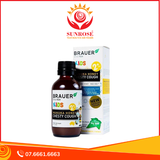  Siro Brauer Kids Manuka Honey Chesty Cough hỗ trợ tăng cường sức đề kháng, hạn chế ho nhiều (100ml) 