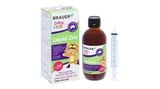  Siro Brauer Liquid Zinc bổ sung kẽm, vitamin C, D3 cho bé từ 1 tuổi chai 200ml 