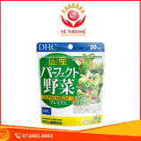  Viên uống DHC Perfect Vegetable - Premium Japanese Harvest bổ sung rau, củ, vitamin E, lợi khuẩn hỗ trợ tăng cường tiêu hóa (120 viên) 