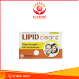  LIPIDcleanz - Viên Hỗ Trợ Hạ Mỡ Máu, Đẩy Lùi Xơ Vữa Động Mạch 