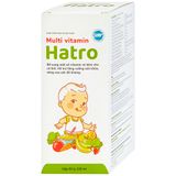  Siro Multi Vitamin Hatro hỗ trợ tăng cường sức khỏe, nâng cao sức đề kháng (120ml) 
