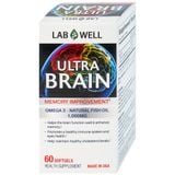  Viên uống Ultra Brain Lab Well hỗ trợ bổ sung DHA, EPA cho cơ thể (60 viên) 