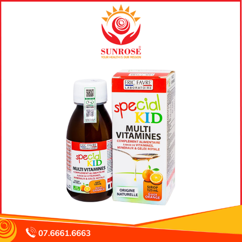  Siro Special Kid Multivitamines bổ sung Vitamin và khoáng chất giúp tăng cường sức đề kháng (125ml) 