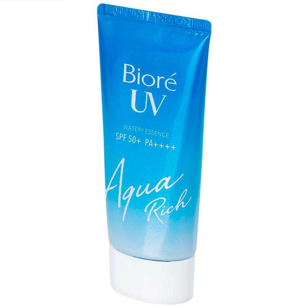  Tinh chất chống nắng vi điểm màng nước Bioré UV Aqua Rich SPF50+ PA++++ dưỡng ẩm cho mặt, cổ, vai (50g) 