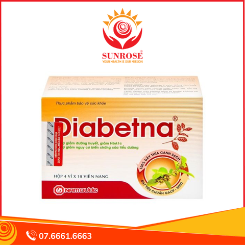  Thực phẩm bảo vệ sức khỏe Diabetna (40 viên) 