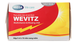  Wevitz bổ sung vitamin, tăng đề kháng hộp 50 viên 