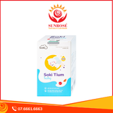  Bột hòa tan Soki Tium Baby hỗ trợ giúp ngủ ngon, tăng cường tiêu hóa (12 gói x 3g) 