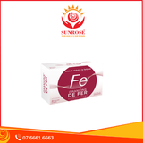  Ống Bổ Sung Sắt Granions De fer - Giúp Cơ Thể Khỏe Mạnh Hơn(ống siro 2ml x 30 ống/ hộp) 