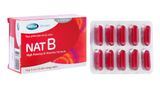  Nat B bổ sung vitamin B, giảm mệt mỏi hộp 30 viên 