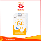  Bột hòa tan Soki Deli cải thiện tình trạng biếng ăn, tăng cường tiêu hóa và hấp thu (18 gói x 4g) 