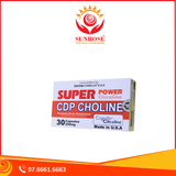  Super Power CDP Choline - Viên Uống Cải Thiện Não Bộ Hiệu Quả 