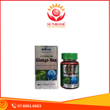  Viên Uống Ginkgo Max Tanhalan - Hỗ Trợ Thúc Đẩy Tuần Hoàn Máu Não 