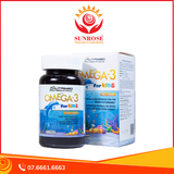  Viên uống Omega-3 For Kids Nutrimed giúp trẻ phát triển trí não, thị lực (100 viên) 
