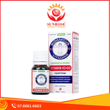  BioAmicus Vitamin K2 + D3 hỗ trợ tốt sức khỏe xương, răng cho bé lọ 10ml 