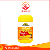  Viên nhai Kids Smart Vita Gummies bổ sung Vitamin C và kẽm giúp tăng cường sức đề kháng(60 viên) 