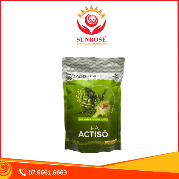  Trà túi lọc thanh nhiệt Atiso Đà Lạt (100 túi x 2g/gói) 