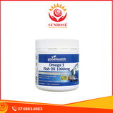  Viên dầu cá Good Health Omega 3 Fish Oil 1000mg giúp phát triển não bộ, tốt cho mắt và tim mạch (Hộp 150 viên) 