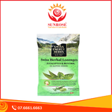  Kẹo Swiss Herbal Lozenges Eucalyptus & Menthol dịu ho, giảm rát họng gói 55g 