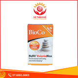  Viên uống Bioco Huvit Valeria Max hỗ trợ giấc ngủ, an thần  (Hộp 3 vỉ x 20 viên) 