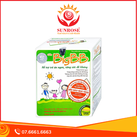  Thực phẩm bảo vệ sức khỏe BigBB (16 gói x 3g) 