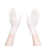  Găng tay cao su y tế không bột Polymer Latex Asap Powder Free Examination Gloves Size M (100 cái) 