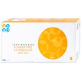  Găng tay cao su y tế không bột Polymer Latex Asap Powder Free Examination Gloves Size S (100 cái) 
