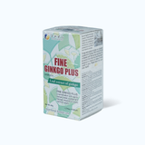  Viên uống Fine Ginkgo Plus giúp giảm căng thẳng, đau đầu, cải thiện tình trạng suy giảm trí nhớ (Hộp 400 viên) 