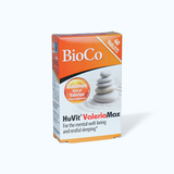  Viên uống Bioco Huvit Valeria Max hỗ trợ giấc ngủ, an thần  (Hộp 3 vỉ x 20 viên) 