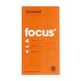  Viên uống NeoWell Focus+ hỗ trợ tăng cường tập trung, tỉnh táo và bổ sung năng lượng (Hộp 30 viên) 