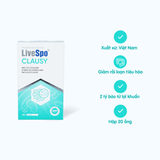  Livespo Clausy - Bí Quyết Cho Hệ Tiêu Hóa Khỏe Mạnh (Hộp 20 Ống) 