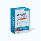  Viên uống An Huy Anfa Calcium D hỗ trợ bổ sung Canxi và Vitamin D (Hộp 30 viên) 