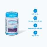  Viên uống Life-space Immune Support Probiotic bổ sung men vi sinh kết hợp vitamin C và kẽm, hỗ trợ tăng cường sức đề kháng và nâng cao sức khỏe đường ruột (Chai 60 viên) 