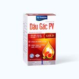  Viên uống PV Dầu Gấc Gold Giúp sáng mắt, hỗ trợ giảm khô mắt (Hộp 100 viên) 