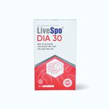  Dung dịch LIVESPO Dia 30 bổ sung men vi sinh hỗ trợ giảm tiêu chảy cấp, rối loạn tiêu hóa (Hộp 10 ống) 