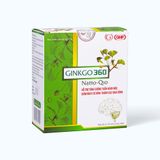  Viên uống ABIPHA Ginkgo 360 Natto Q10 hỗ trợ tăng cường tuần hoàn não, giảm nguy cơ hình thành cục máu đông (Hộp 10 vỉ x 10 viên) 