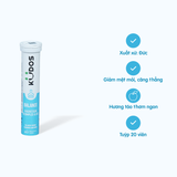  Viên uống KUDOS Balance Magnesium, B Complex & D3 hỗ trợ giảm căng thẳng  (Túyp 20 viên) 
