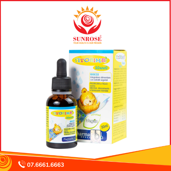  Thực phẩm bảo vệ sức khỏe Fitobimbi Sonno (30ml) 