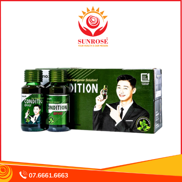  Thực phẩm bảo vệ sức khỏe Condition (10 chai x 75ml) 